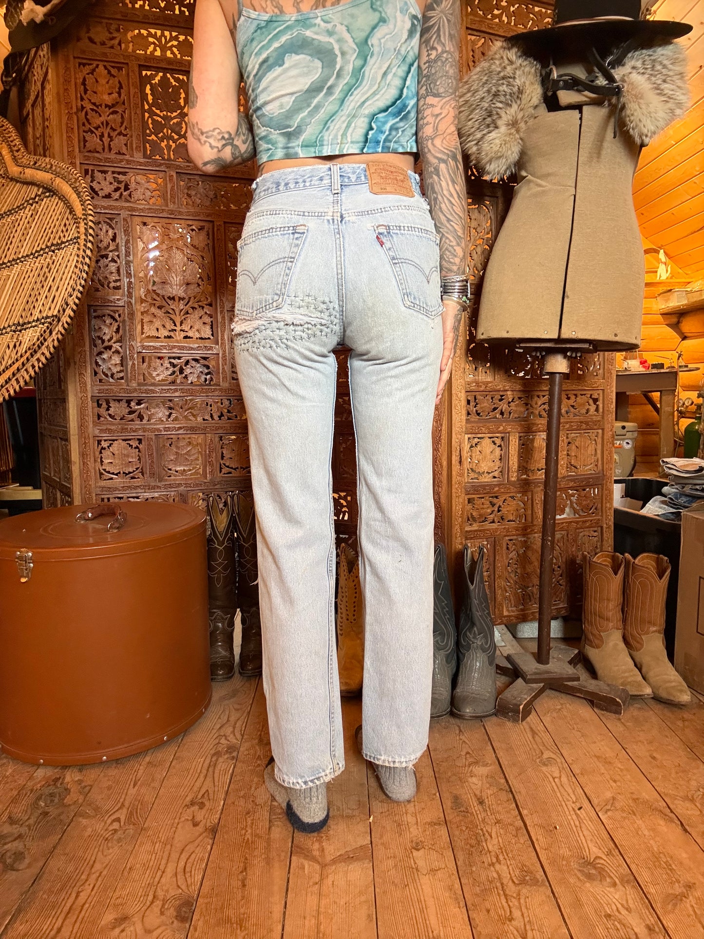 {the stitched levis}