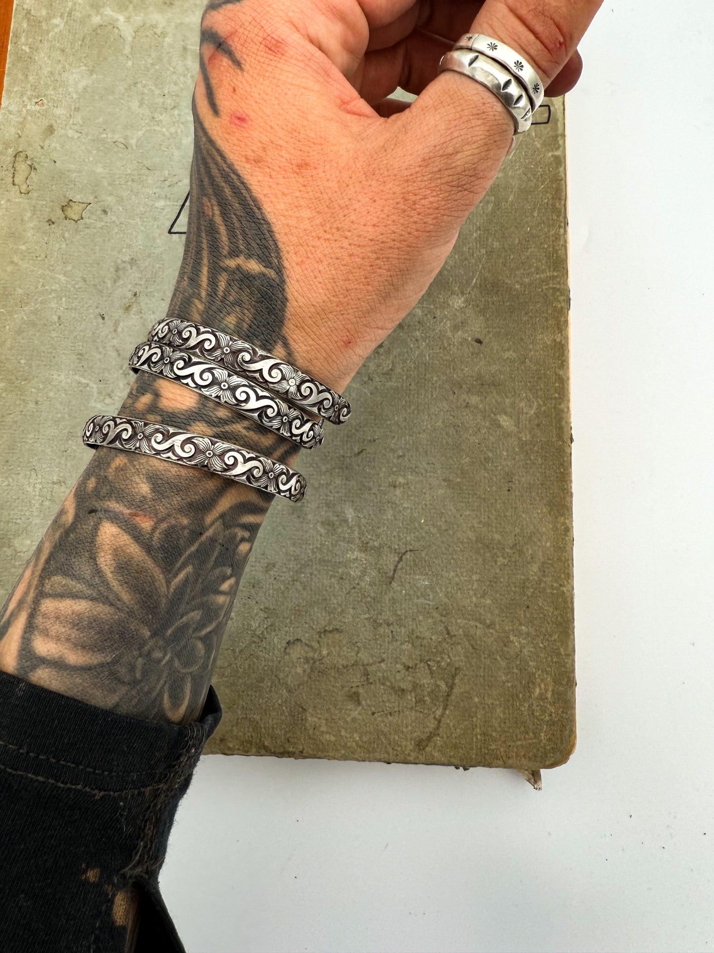 {the iron petal} cuff