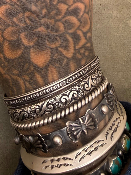 {reserved} concho cuff