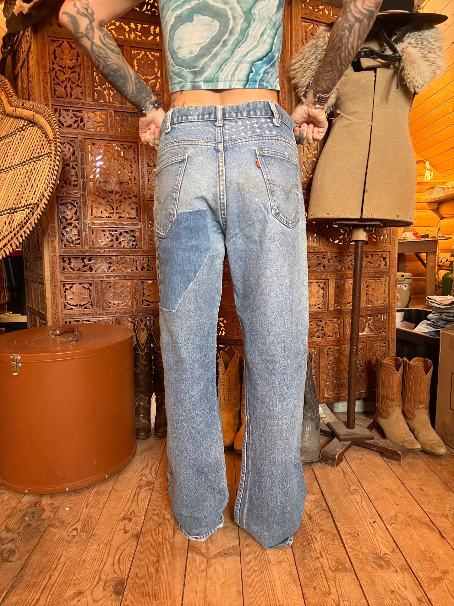 {the stitched levis} #4