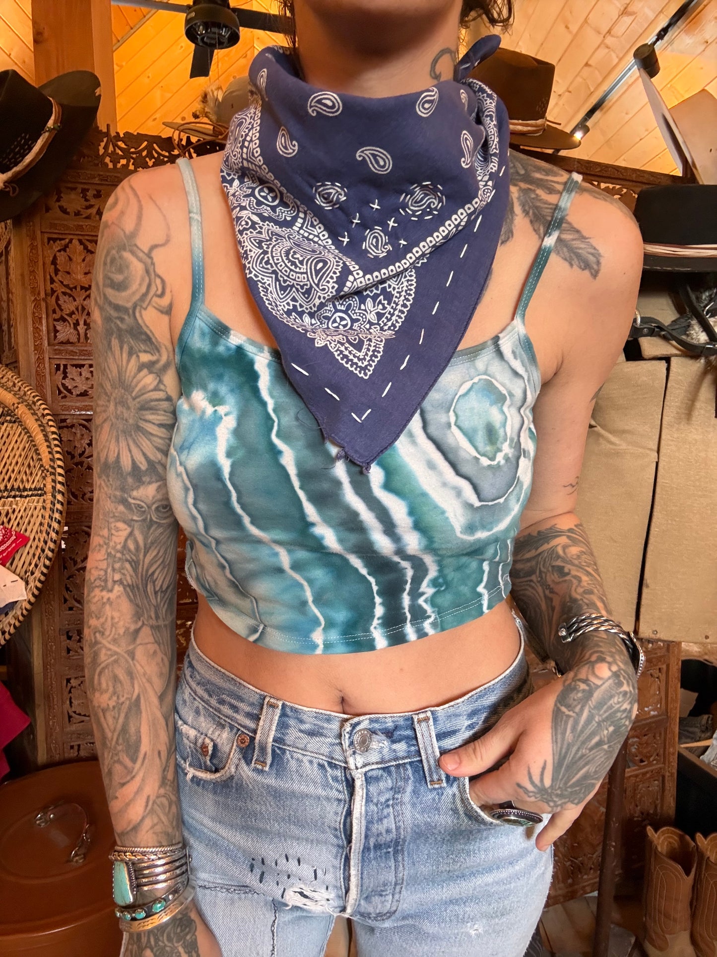 {the stitched hankie} #2