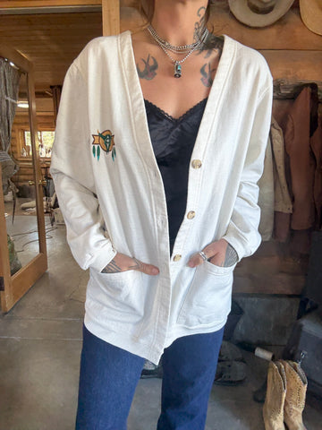 the cowboy cardigan